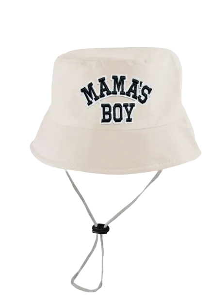 “Mama’s Boy” Kids Bucket Hat