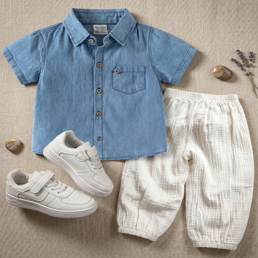 Oliver Coastal Breeze Denim Set