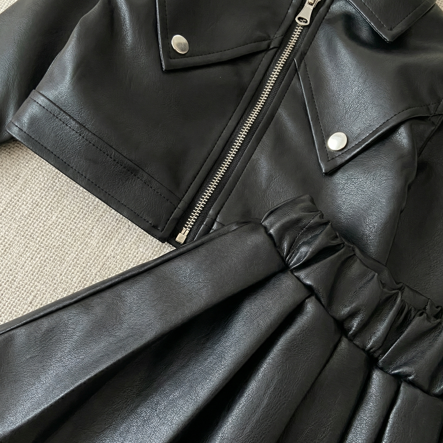 Luxe Leather Kids Set