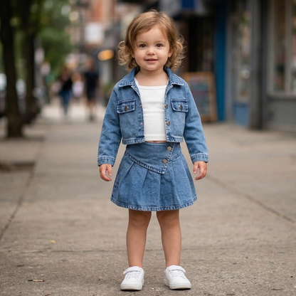 Aurora Denim Boutique Set