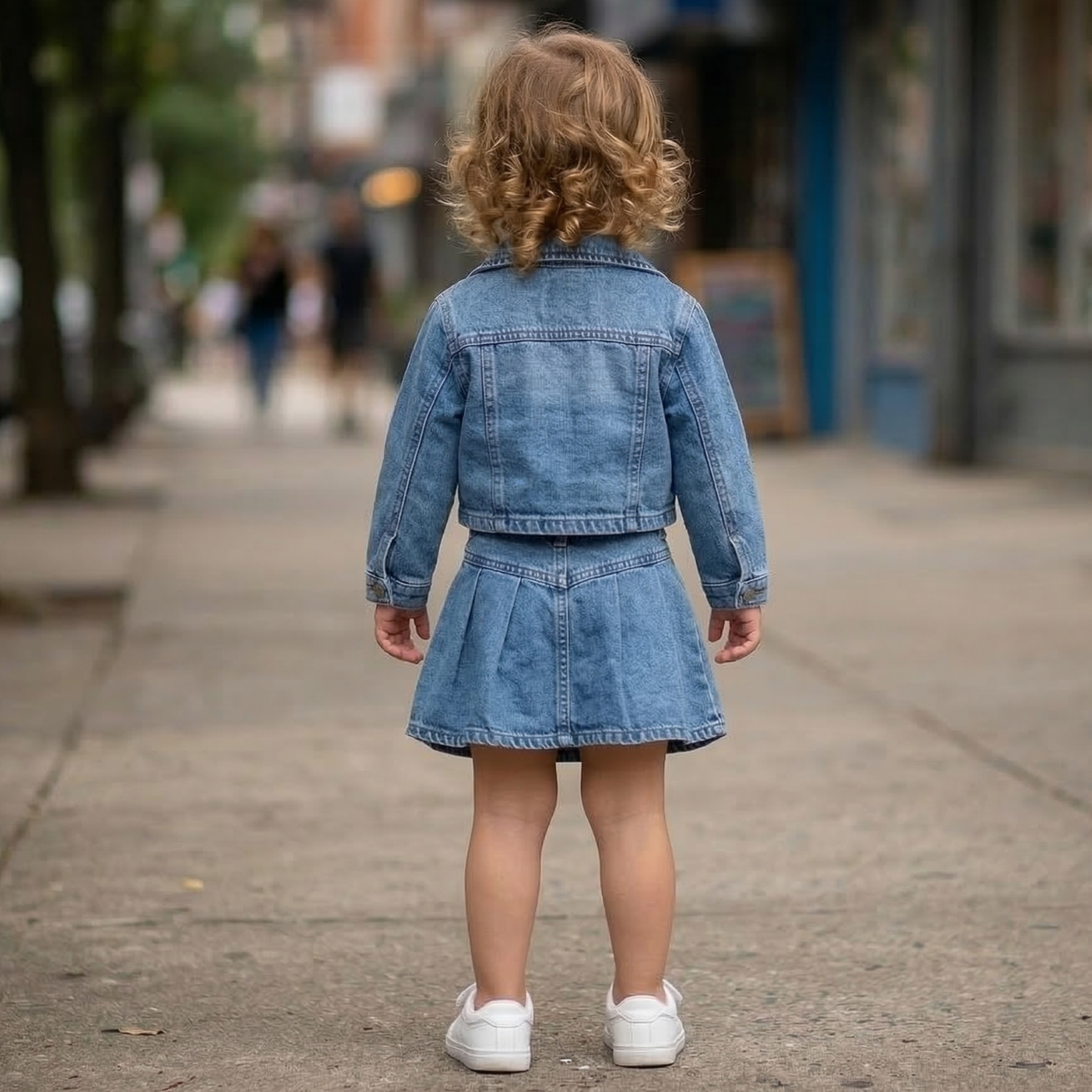 Aurora Denim Boutique Set