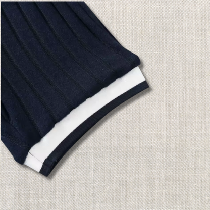 Otto Navy Summer Polo Set