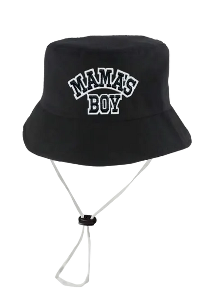 “Mama’s Boy” Kids Bucket Hat